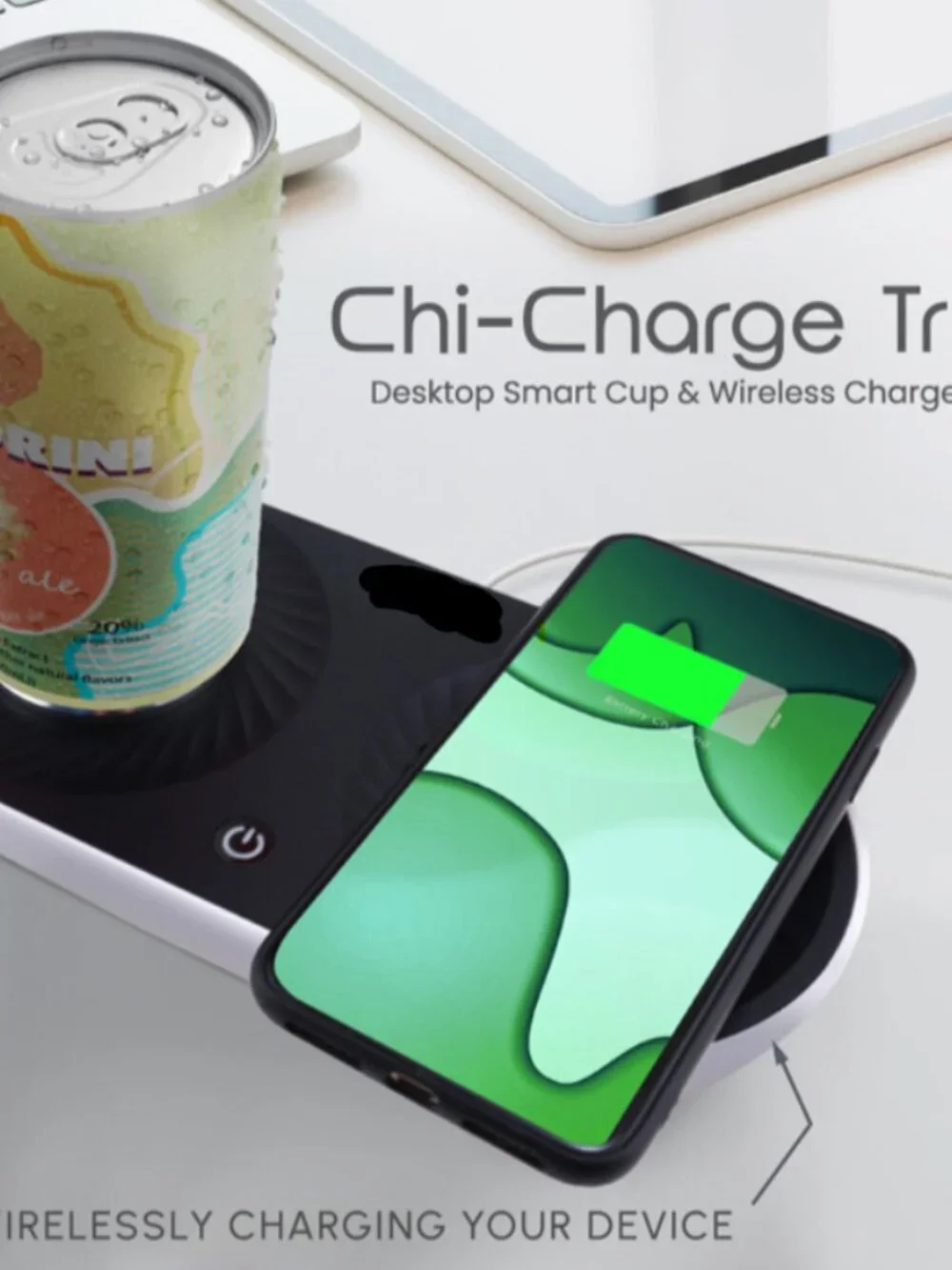 Chi-Charger Trio - Phone Charge + Beverage Center NEW